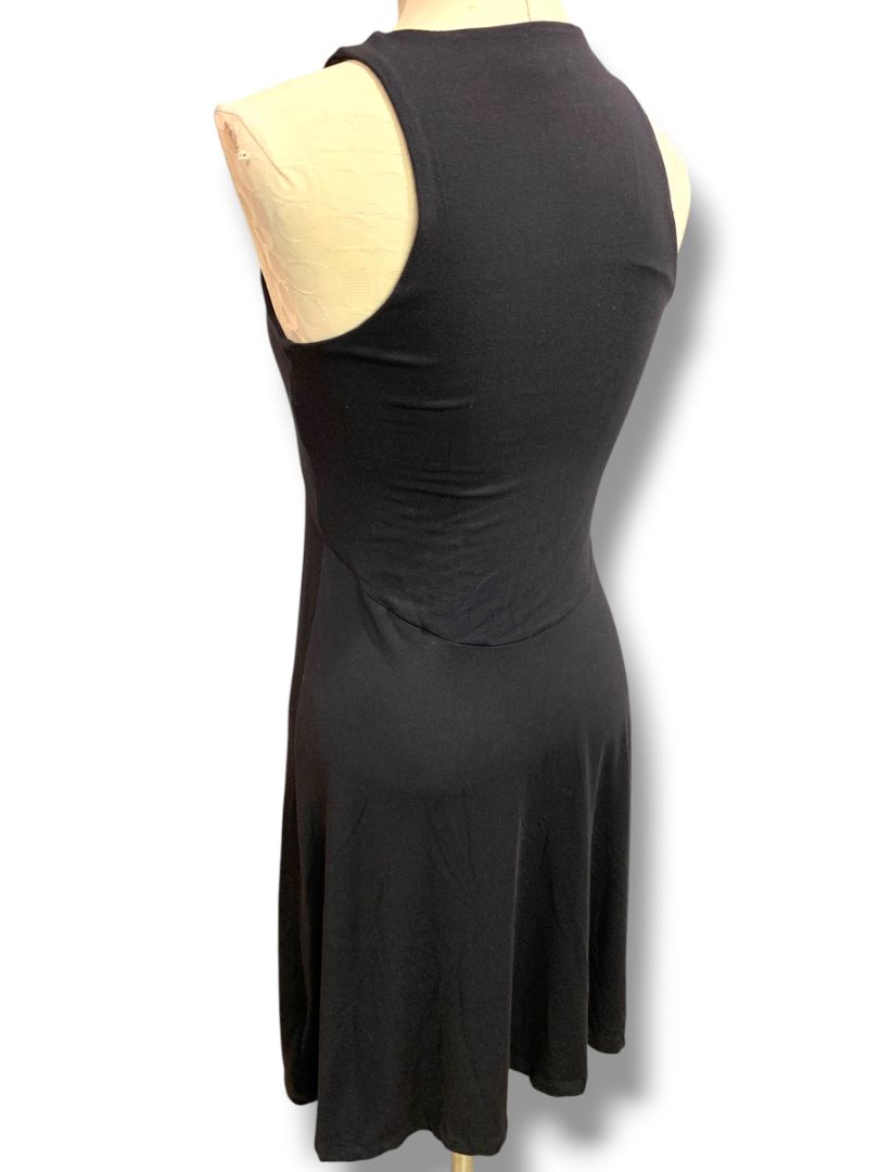 Small Athleta Black  Santorini Thera Lightweight Summer Activewear Dress