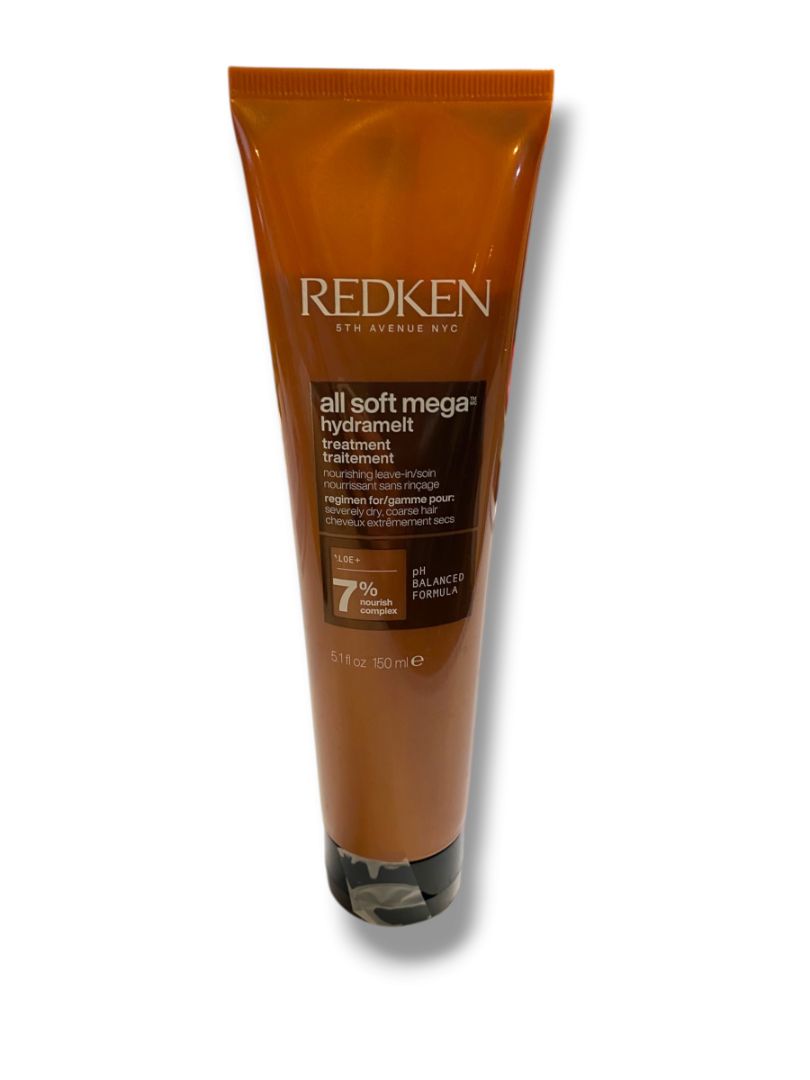 Redken All Soft Mega Hydramelt 5.1 oz-all day Nourishment for Severely Dry Hair