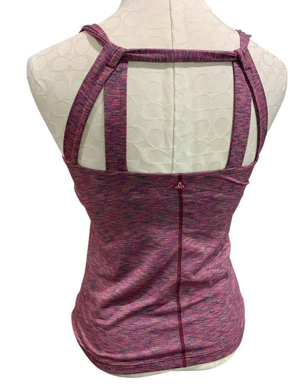 Small prAna Womens Twila Top Activewear Tank Purple Space Dye