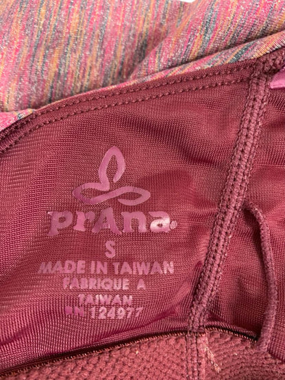 Small prAna Womens Twila Top Activewear Tank Purple Space Dye