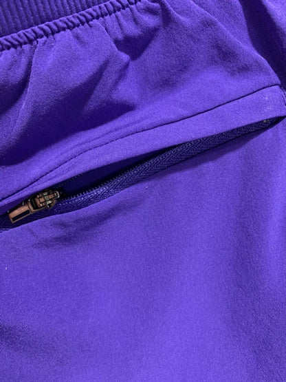Size 4P Athleta Petite Womens Purple Brooklyn Lined Athletic Pants Pockets