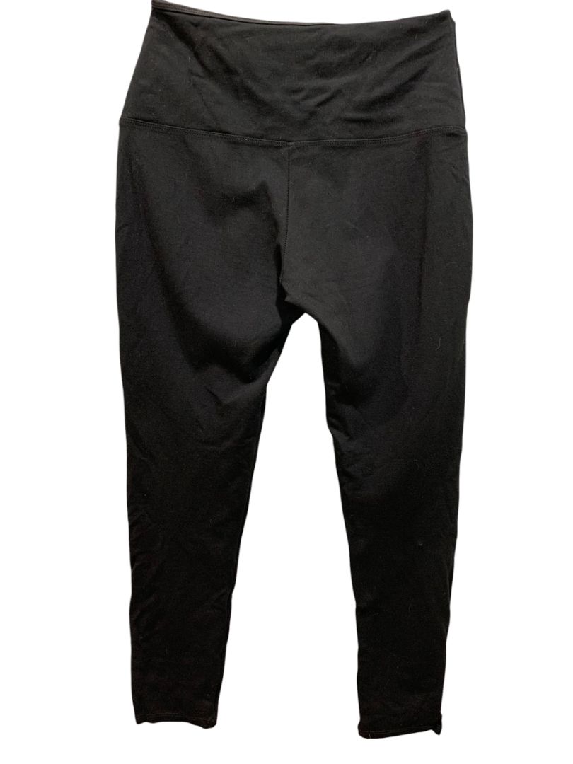 Small Jones New York Womens Black Ponte Knit Leggings 25" Inseam