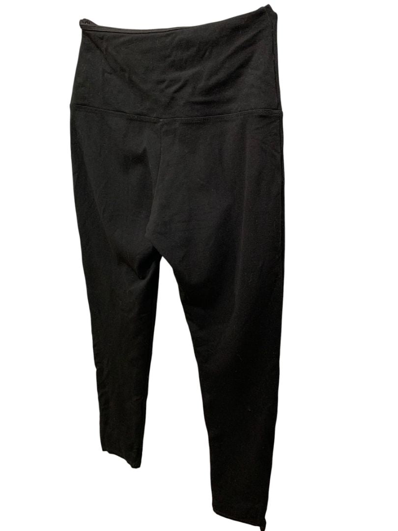 Small Jones New York Womens Black Ponte Knit Leggings 25" Inseam