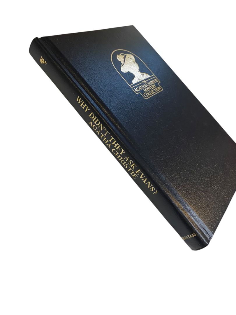 Agatha Christie Mystery Collection Bantam Leatherette Why Didn't They Ask Evans? 1980s