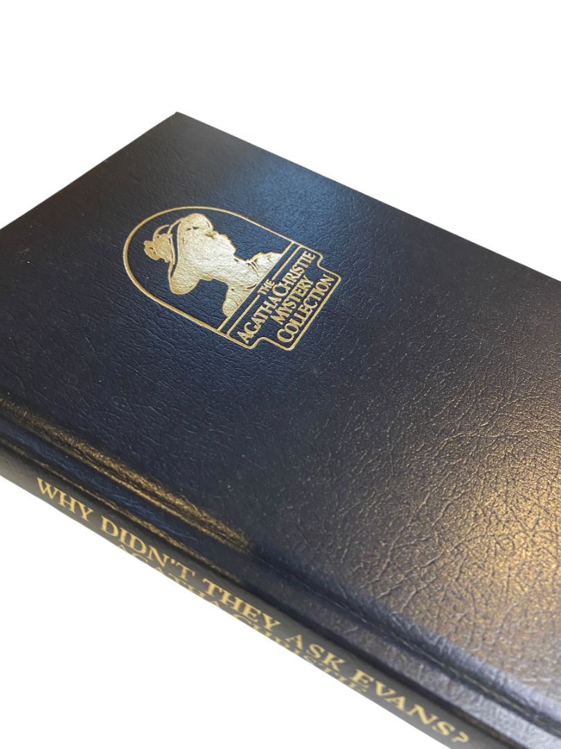 Agatha Christie Mystery Collection Bantam Leatherette Why Didn't They Ask Evans? 1980s
