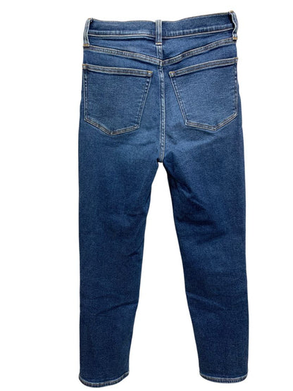 Size 25 J.Crew Womens Stovepipe Jeans Denim Straight Leg #BT025