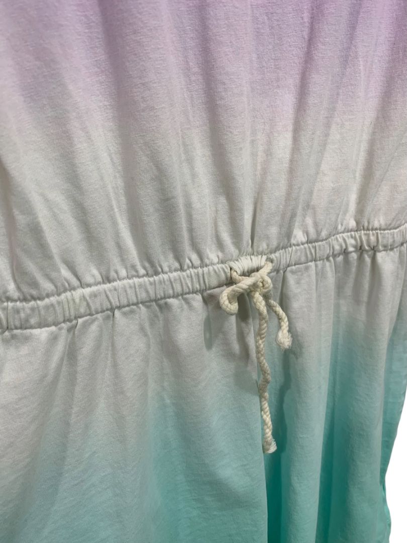 Medium (8) Gap Kids Cotton Jersey Knit Sundress Elastic Drawstring Waist Pastel