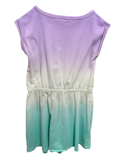 Medium (8) Gap Kids Cotton Jersey Knit Sundress Elastic Drawstring Waist Pastel