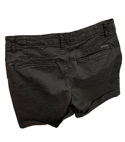 Size 24 Sanctuary Womens Black Chino Style Shorts