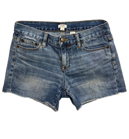 Size 25 J.Crew Womens Jean Shorts Denim Soft Cotton