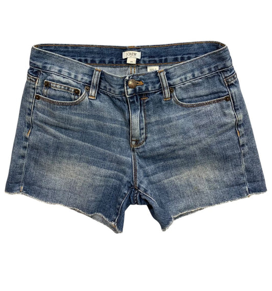 Size 25 J.Crew Womens Jean Shorts Denim Soft Cotton