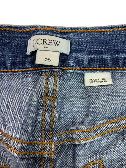 Size 25 J.Crew Womens Jean Shorts Denim Soft Cotton