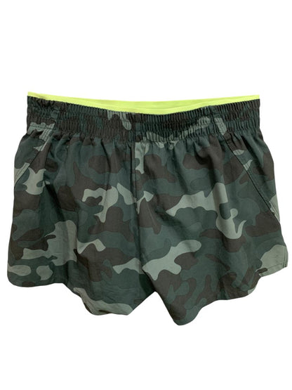 Size XS Gap Fit Womens Camo Running Shorts Lined