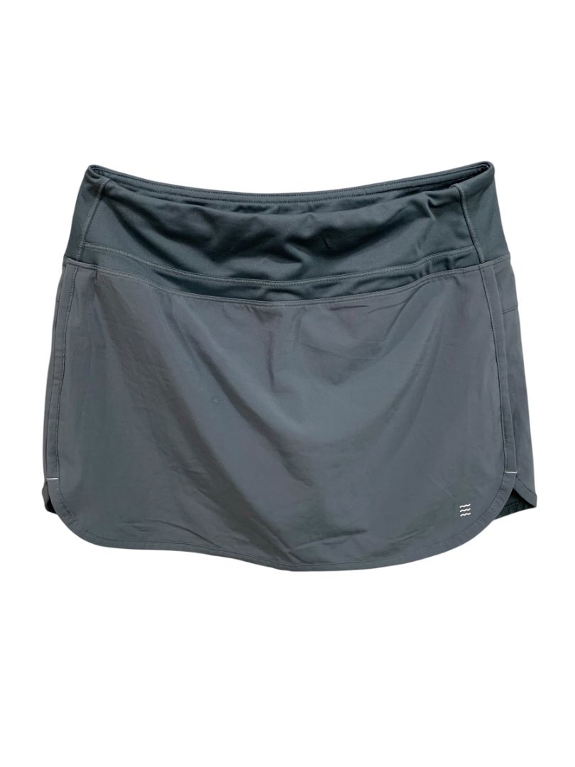 Small Free Fly Womens Slate Gray Activewear Skort Breeze Bamboo Blend