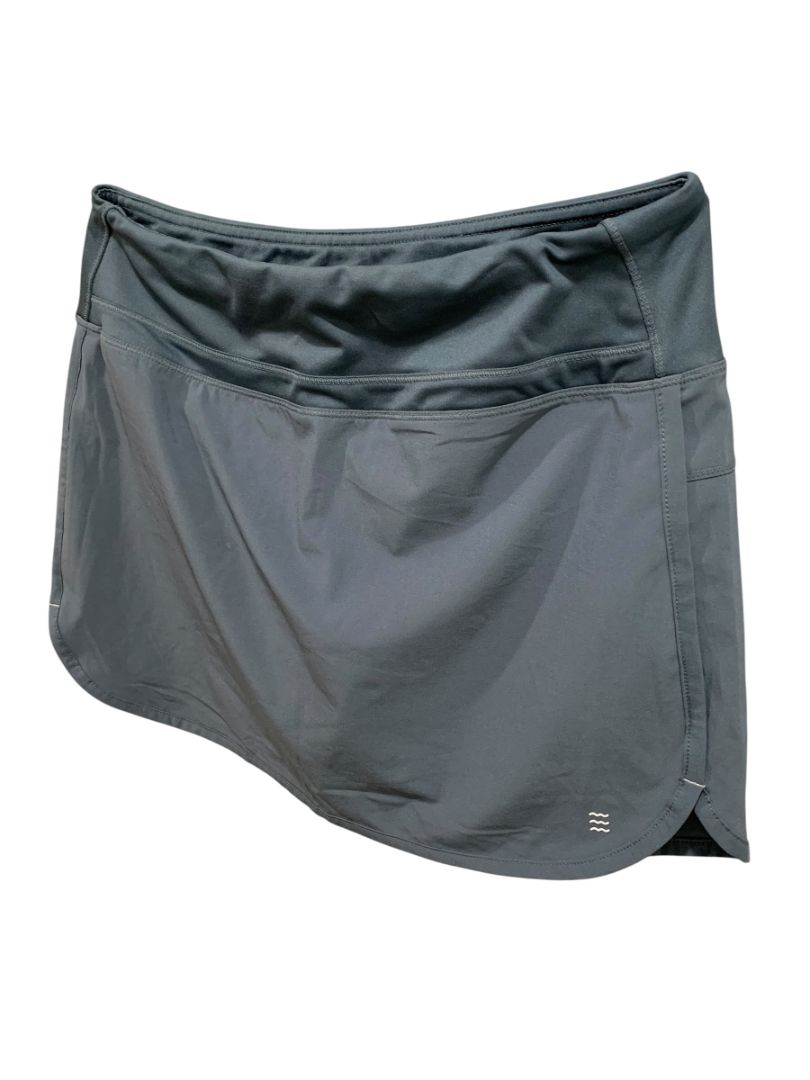 Small Free Fly Womens Slate Gray Activewear Skort Breeze Bamboo Blend