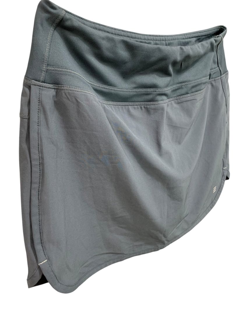 Small Free Fly Womens Slate Gray Activewear Skort Breeze Bamboo Blend