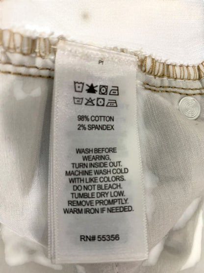 Size 14 Jones New York Womens Brown Corduroy Pants Straight Leg