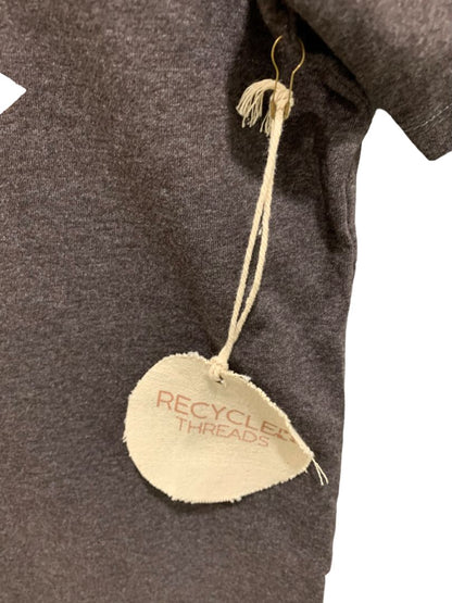 Medium Recycled Threads New Racing Tshirt 13 Gray Orange Mens