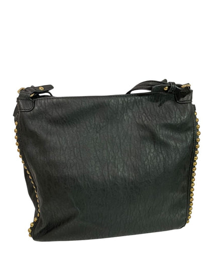 Jessica Simpson Faux Leather Shoulder Bag Goldtone Hardware Camille 4 Poster