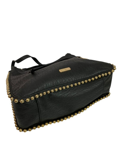 Jessica Simpson Faux Leather Shoulder Bag Goldtone Hardware Camille 4 Poster