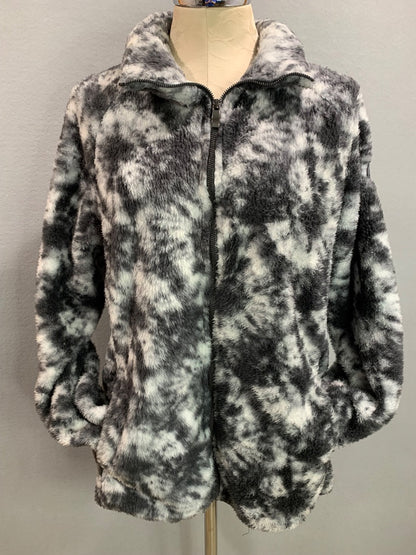 Size XXL ZeroXposur Womens Fleece Zip Up Jacket Gray Soft