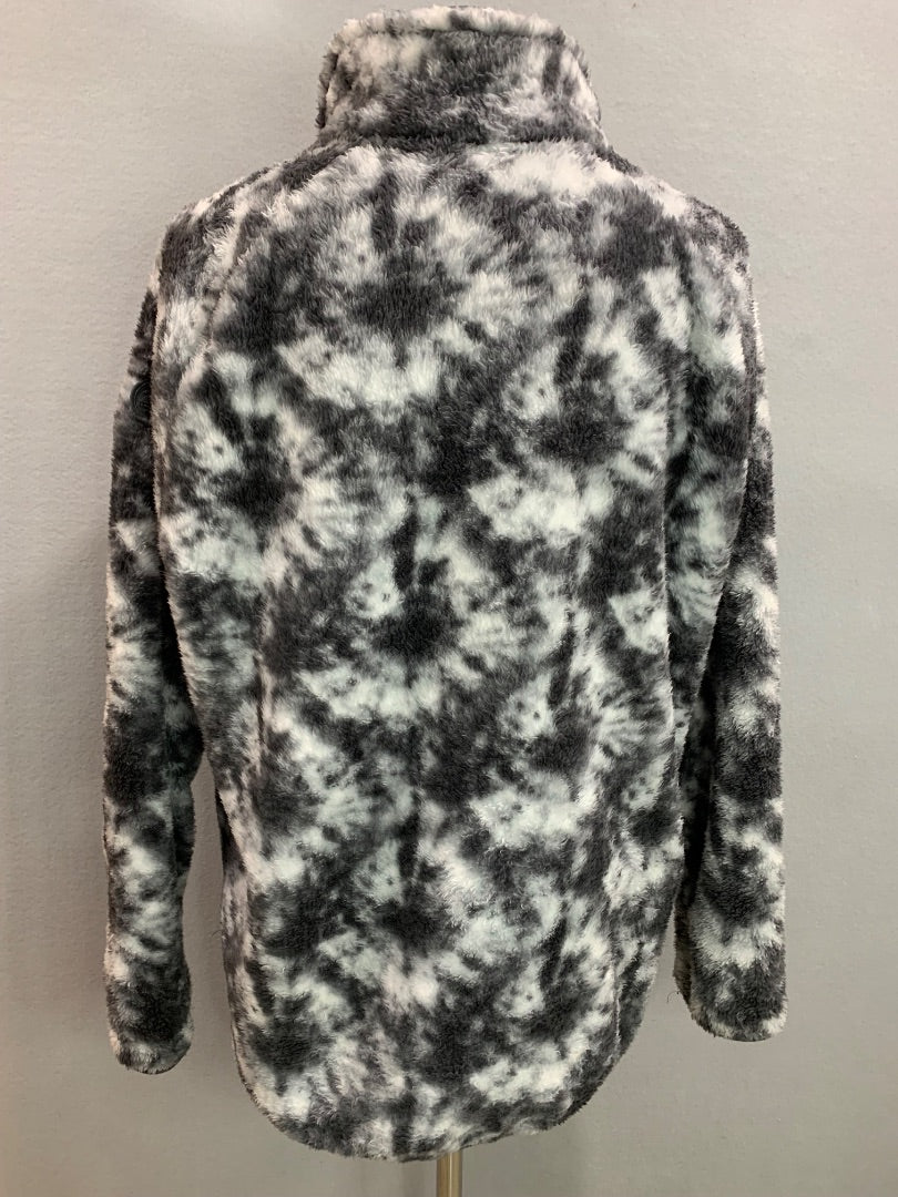 Size XXL ZeroXposur Womens Fleece Zip Up Jacket Gray Soft