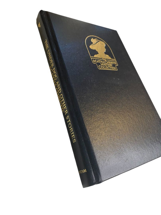 Agatha Christie Mystery Collection Bantam Leatherette The Under Dog and Other Stories 1980s