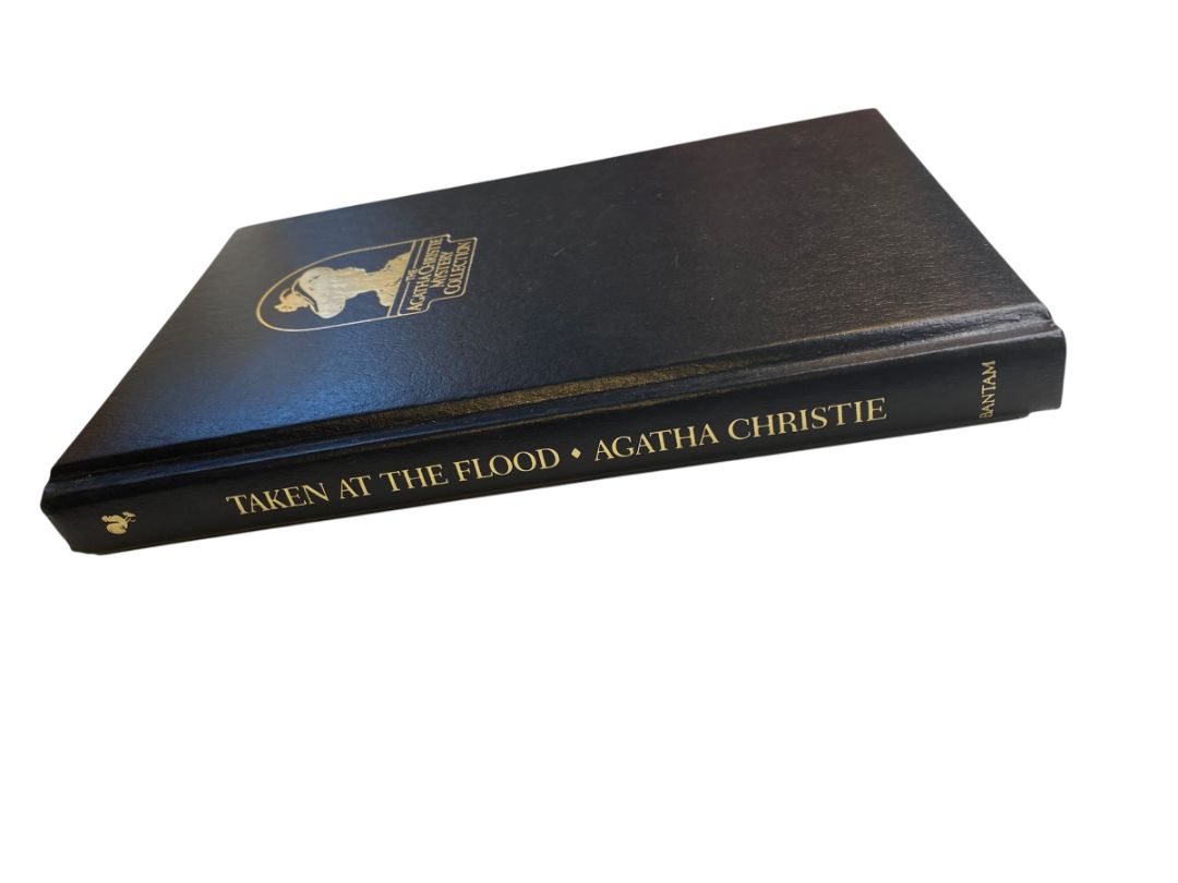 Agatha Christie Mystery Collection Bantam Leatherette Taken at the Flood 1980s