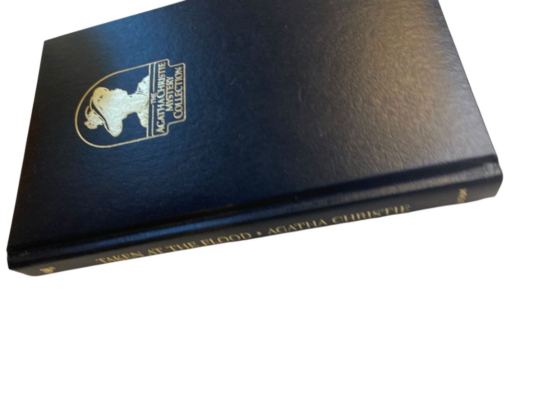 Agatha Christie Mystery Collection Bantam Leatherette Taken at the Flood 1980s