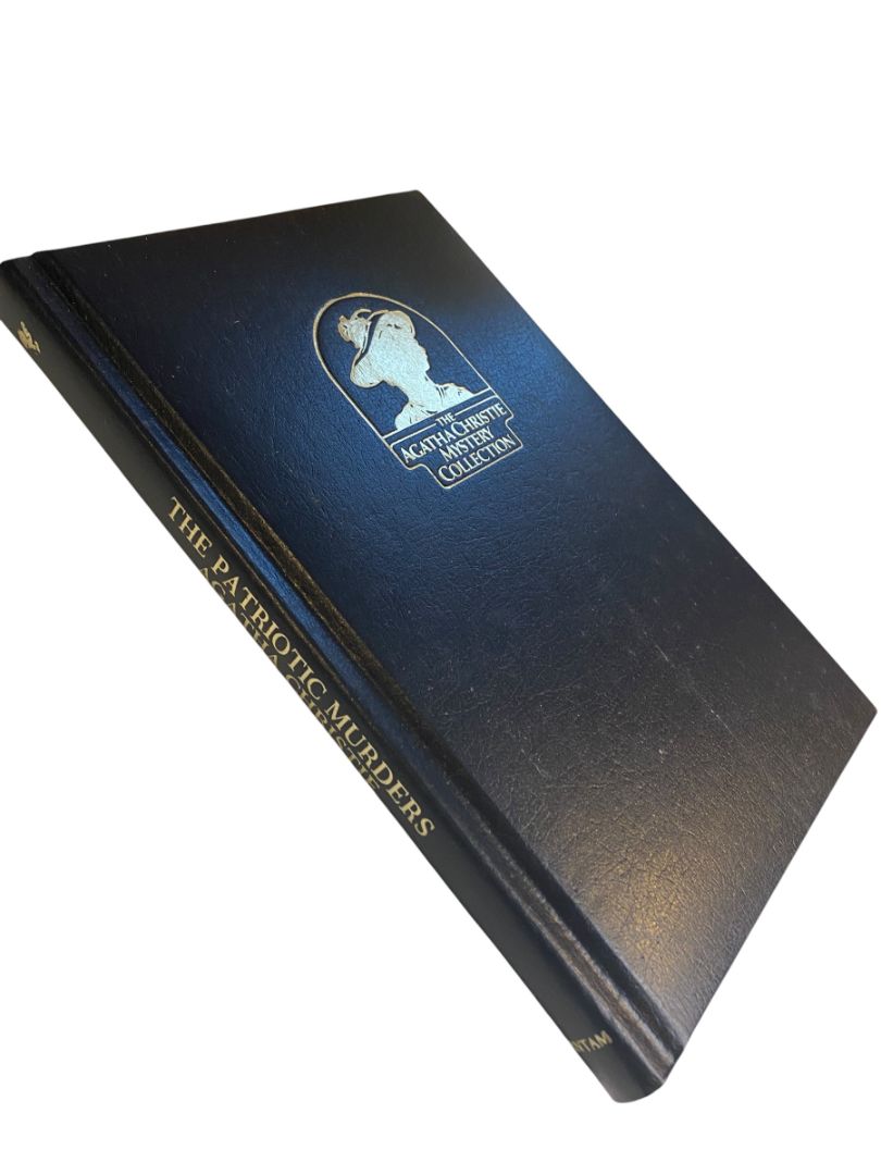 Agatha Christie Mystery Collection Bantam Leatherette The Patriotic Murders 1980s