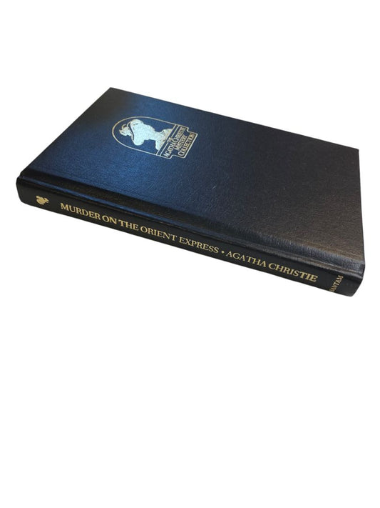 Agatha Christie Mystery Collection Bantam Leatherette Murder on the Orient Express 1980s