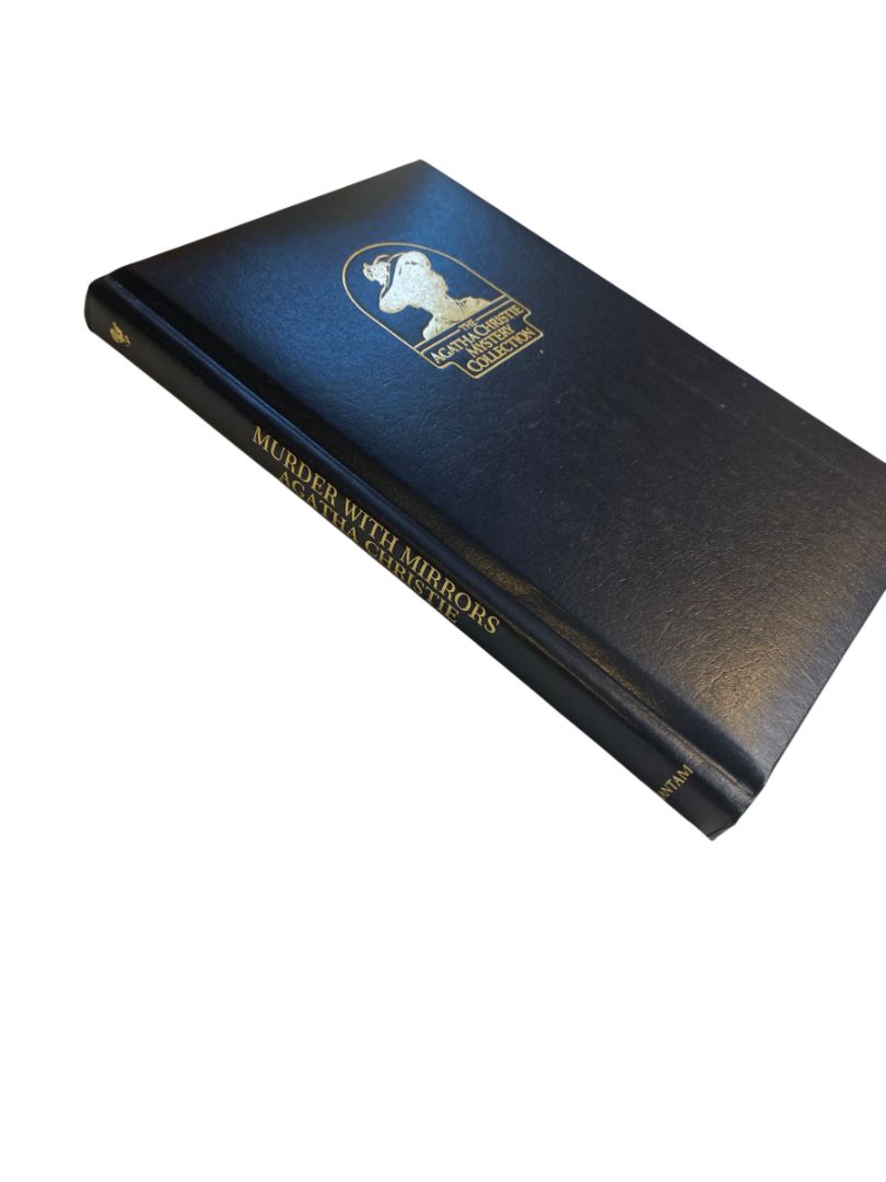 Agatha Christie Mystery Collection Bantam Leatherette Murder with Mirrors 1980s