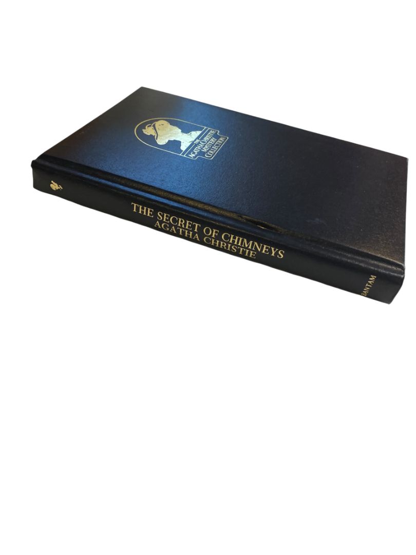 Agatha Christie Mystery Collection Bantam Leatherette The Secret of Chimneys 1980s
