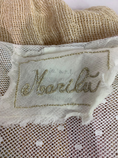 Small Marilu Demetra Linen Blend Dress Festival Boho Made in Italy
