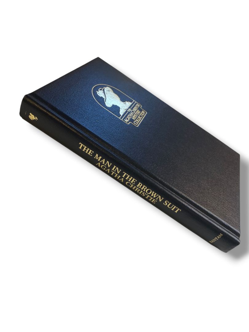 Agatha Christie Mystery Collection Bantam Leatherette The Man in the Brown Suit 1980s