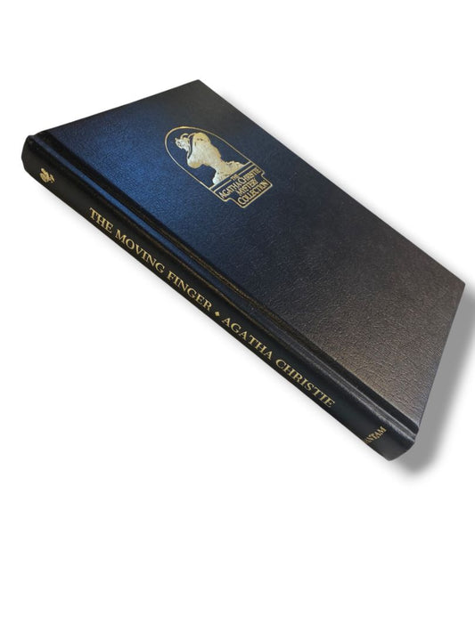 Agatha Christie Mystery Collection Bantam Leatherette The Moving Finger 1980s