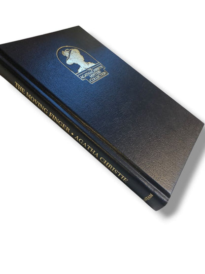 Agatha Christie Mystery Collection Bantam Leatherette The Moving Finger 1980s