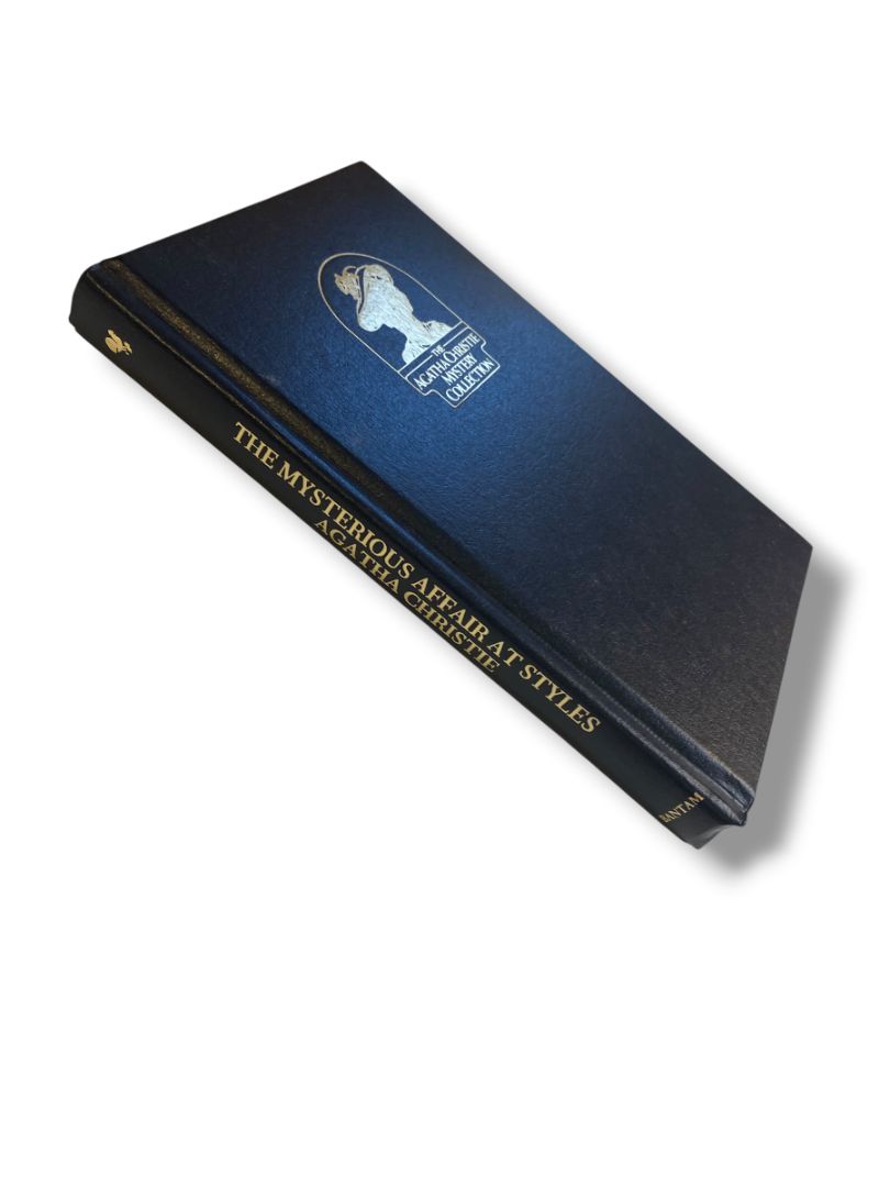 Agatha Christie Mystery Collection Bantam Leatherette The Mysterious Affair at Styles 1980s