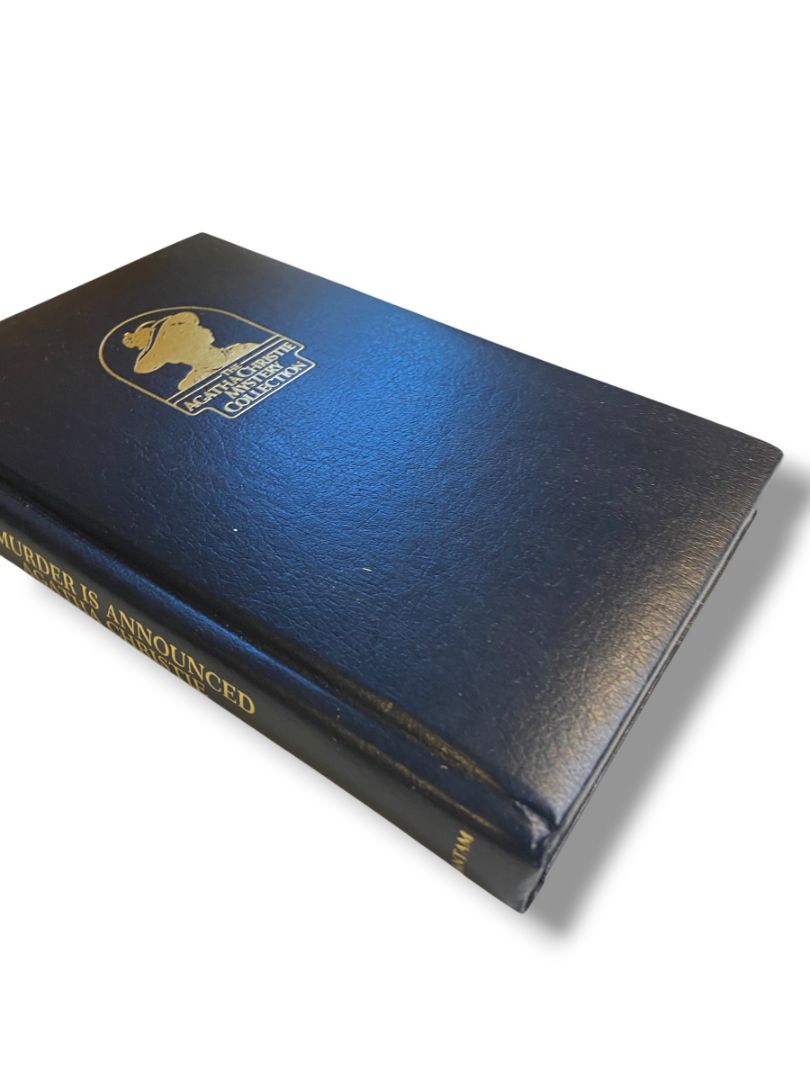 Agatha Christie Mystery Collection Bantam Leatherette Mr Parker Pyne Detective Misbound 1980s