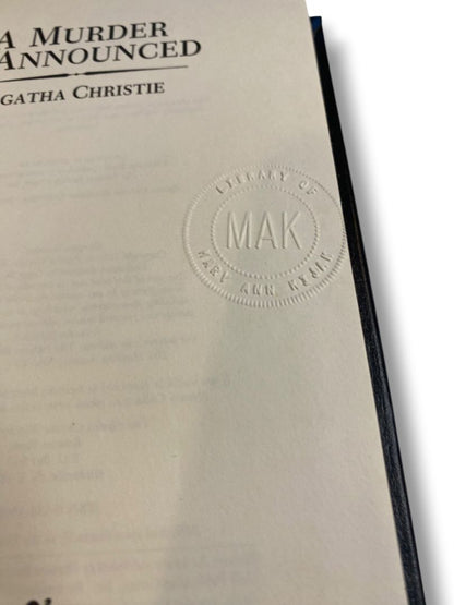 Agatha Christie Mystery Collection Bantam Leatherette Mr Parker Pyne Detective Misbound 1980s