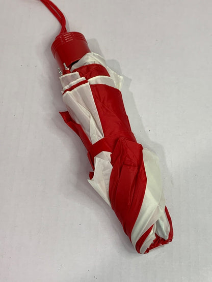 New Jersey Rutgers University Red White Compact Umbrella
