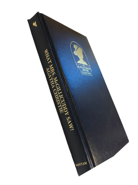 Agatha Christie Mystery Collection Bantam Leatherette What Mrs MiGillicuddy Saw! 1980s