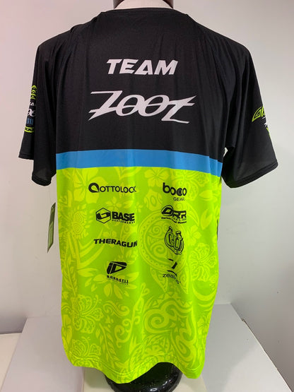 Size XL Zoot New Mens Custom Runnig Tshirt Neon Colorblock