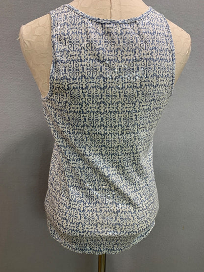 Small J.Crew Womens Sequin Patterned Tank Top Shirt #67688