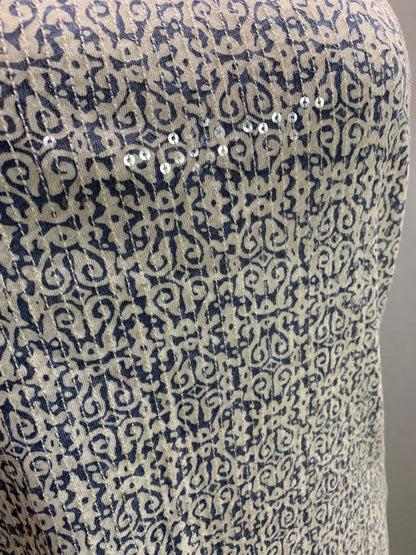 Small J.Crew Womens Sequin Patterned Tank Top Shirt #67688