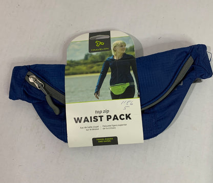 Travelon New Top Zip Waist Pack Travel Royal Blue Style 42976