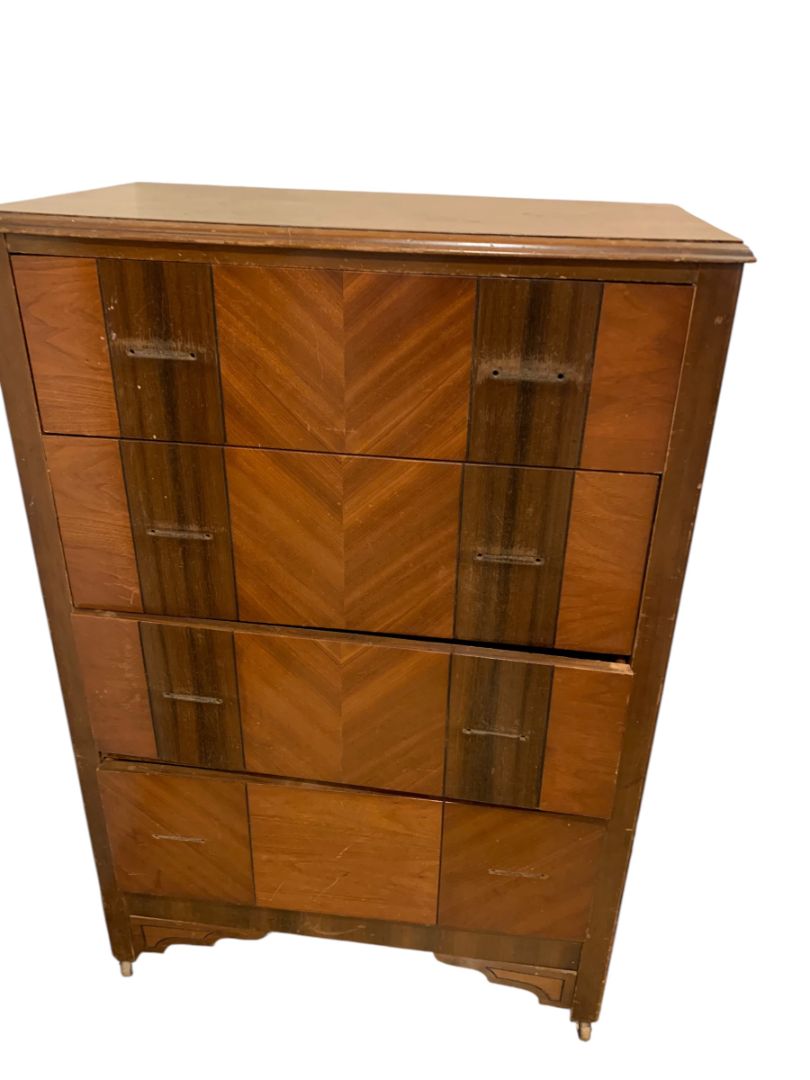 Midcentury Dresser Bureau Johnson-Carper Roanoke VA 44.25"h x 30"w x 16.4"d