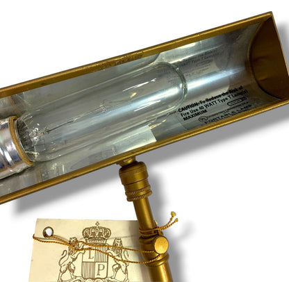 House of Troy T9-2 Gold 9 Inch Adjustable Picture Light Plug In