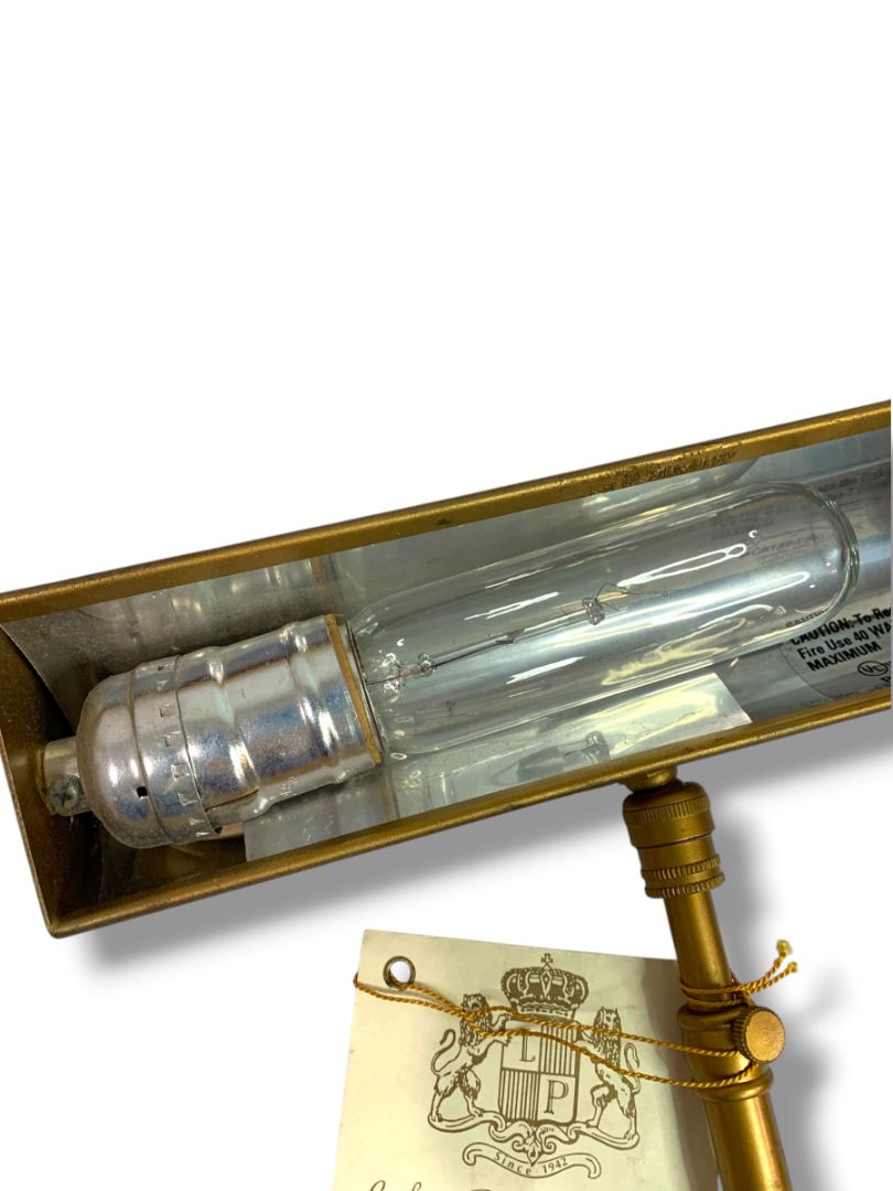House of Troy T9-2 Gold 9 Inch Adjustable Picture Light Plug In