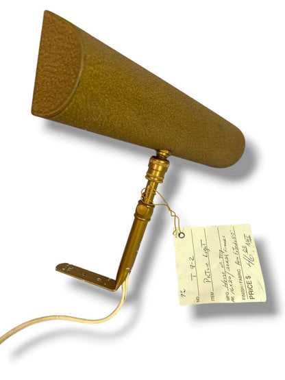 House of Troy T9-2 Gold 9 Inch Adjustable Picture Light Plug In